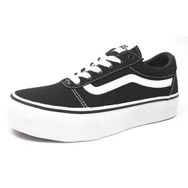 Vans Ward Suede Canvas Black / White 34