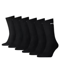 Socken "SPORT CUSH CREW" 6-Pack - 35/38 - schwarz