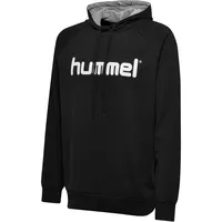 Hummel GO Baumwoll Logo Hoodie Herren black XL