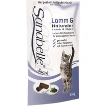 Sanabelle Katzensnack Lamm & Holunder 55 g