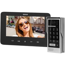 Video Türsprechanlage Gegensprechanlage 7" LCD schwarz SCUTI 2362