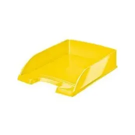 Leitz Briefkorb, A4, 5er Pack, Gelb, WOW-Serie, 52263016