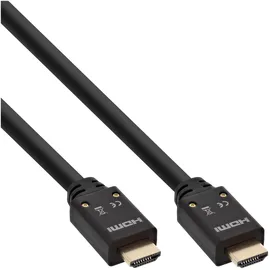 InLine HDMI-Kabel 10 m Schwarz