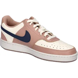 Nike Court Vision Low Next Nature Damen Particle Pink/Pale Ivory/Metallic Gold/Midnight Navy 40,5