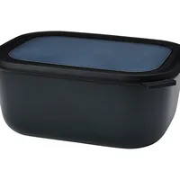 Mepal Cirqula rechteckig nordic black 3 l