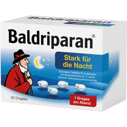 Baldriparan Stark für die Nacht überzogene Tab. 90 St
