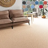 OTTO home Teppichboden OTTO HOME "Fortis, Schlinge, Gesamthöhe 5 mm, Made in Netherlands", beige (sand), B:400cm L:100cm, Kunstfaser, Teppiche, meliert, Breite 400 cm, strapazierfähig, Wohnzimmer