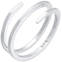 Elli Wickelring Twist Fein 925 Silber 52 Damen 
