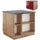 Vicco Kochinsel Fame-Line 90 x 82 x 60 cm Bordeaux