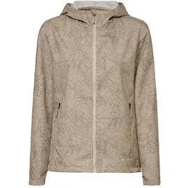 Vaude Women's Adlux Air Jacket, Fahrrad Windjacke, linen,