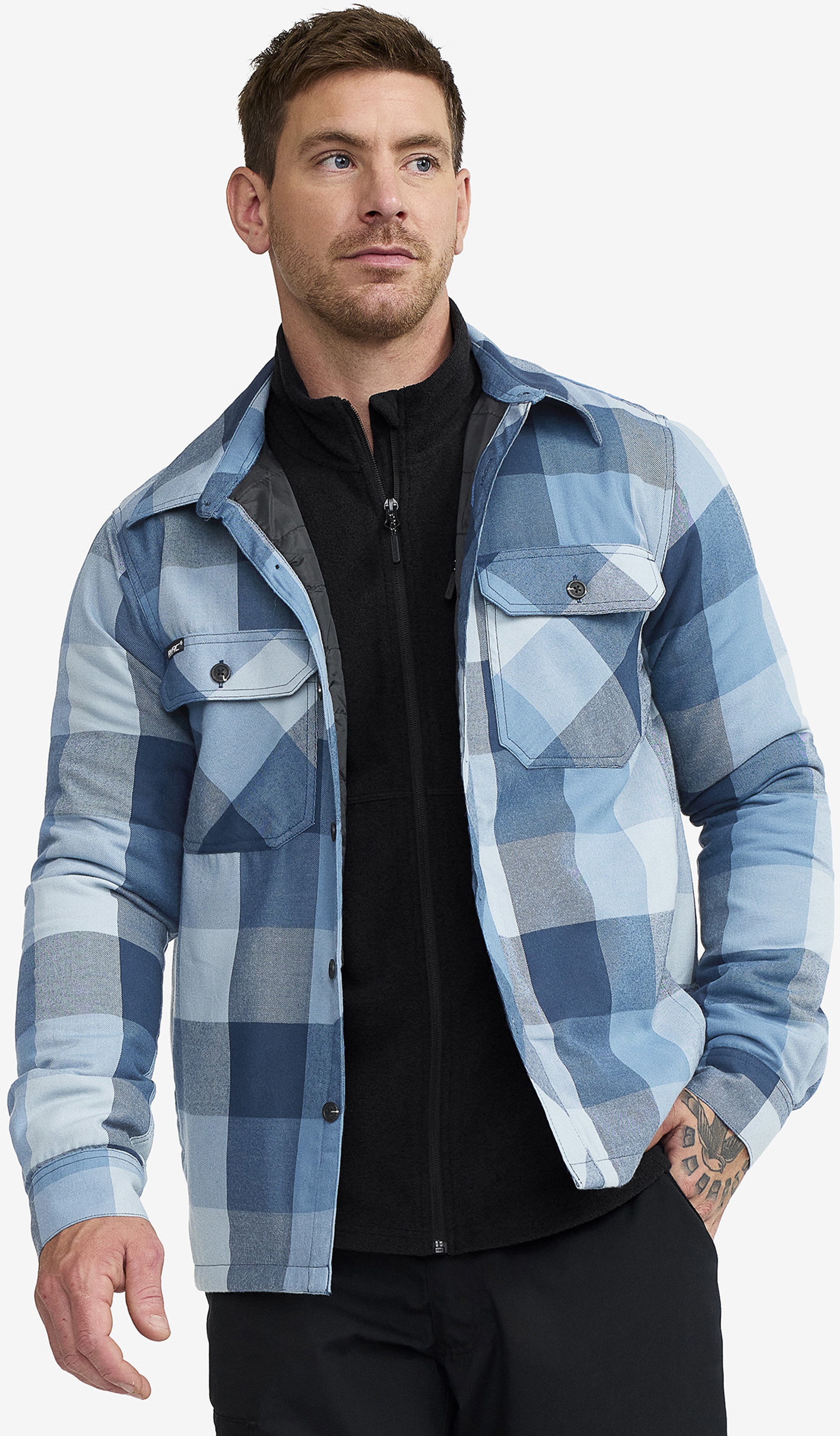 Insulated Shirt Herren Stellar, Größe:L - Herren > Oberteile > Hemden & Langarmshirts - Blau