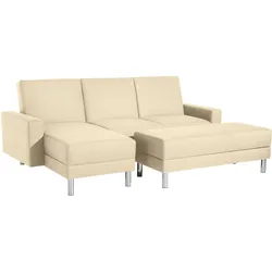 Max Winzer Funktionssofa mit Hocker Just Fashion