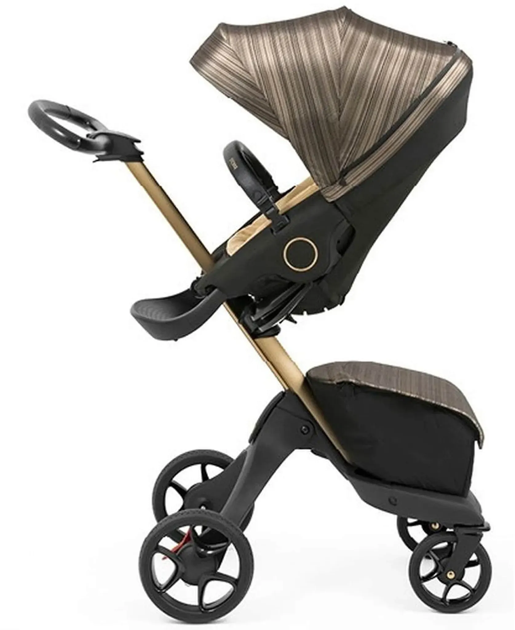 Stokke® Kinderwagen Xplory X, schwarz | gold