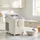 Berlinger Haus Eiswürfelmaschine - Kompakter Ice Maker Retro-Design mit 0,8L Wassertank & 120W - 12kg Eis in 24h, Eisherstellung, Weiss