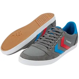 hummel Slimmer Stadil Low castle rock/ribbonred/brilliant blue 36