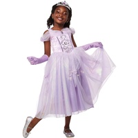 Rubies – Prinzessinnenkleid für Kinder – Größe 7–8 Jahre – Luxus-Kostüm, Prinzessinnenkleid für Mädchen, mit Tiara und Handschuhen – Kostüm für Karneval, Halloween, Geschenk zum Geburtstag,