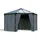 CANOPIA Vorhangset für Pavillon 3 x 3 m Grau