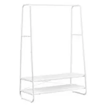 VASAGLE Kleiderständer VASAGLE 45 x 100 x 160 cm Wolkenweiß