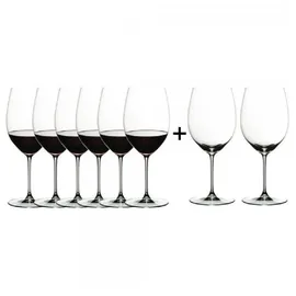 riedel the wine glass company Riedel Veritas Rotweinglas 0,625 l 8 St.