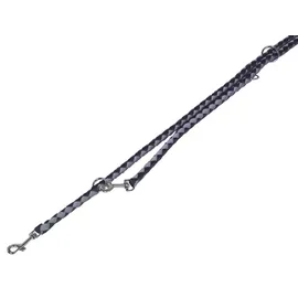 Nobby Leine Nobby Führleine "Corda" grau|schwarz 1.2 cm x 2 m