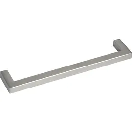 Grimme Möbelgriff, Euros hohl, La 160 mm Breite 170 mm, Edelstahl gebürstet,