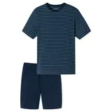 SCHIESSER Shorty Casual Essentials Blau 52