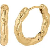 Noelani Creolen Noelani Edelstahl IP Gold onesize