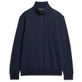 Superdry Essential Logo Henley Sweatshirt Lauren Navy M