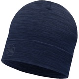 Buff Merino Wool Hat, Solid denim,