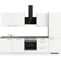 nobilia® elements Küchenzeile »" premium"«, vormontiert, Ausrichtung wählbar, Breite 300 cm, ohne E-Geräte