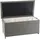 Mendler Poly-Rattan Kissenbox HWC-D88, Gartentruhe Auflagenbox Truhe Premium grau, 51x115x59cm 250l