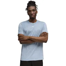 Puma Tad Essentials Heather Cat Tee blau XXL