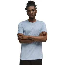 Puma Tad Essentials Heather Cat Tee blau XXL
