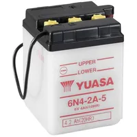 YUASA 6N4-2A-5 Batterie ohne Säurepack