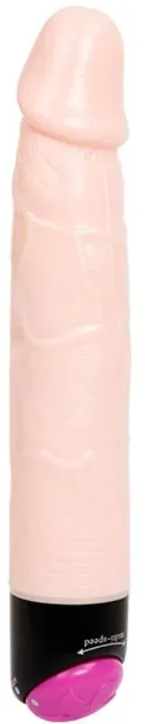 BAILE - Color Sex Vibrator mit Vibration und Rotation, 24 cm