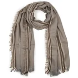 Stylebreaker Schal in Taupe-Grau | Gr.: onesize