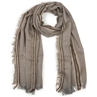 Stylebreaker Schal in Taupe-Grau | Gr.: onesize