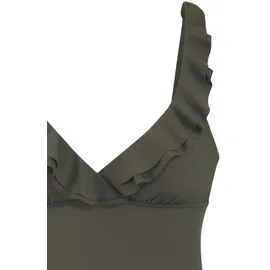 JETTE Badeanzug Damen Grün 38 Cup C