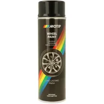 MOTIP Wheelspray Schwarz glänzend 0,5 l