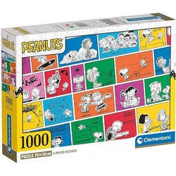 Clementoni Puzzle Peanuts Snoopy, 1000 Teile. (1000 Teile)