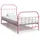 vidaXL Bettgestell 90 x 200 cm Rosa