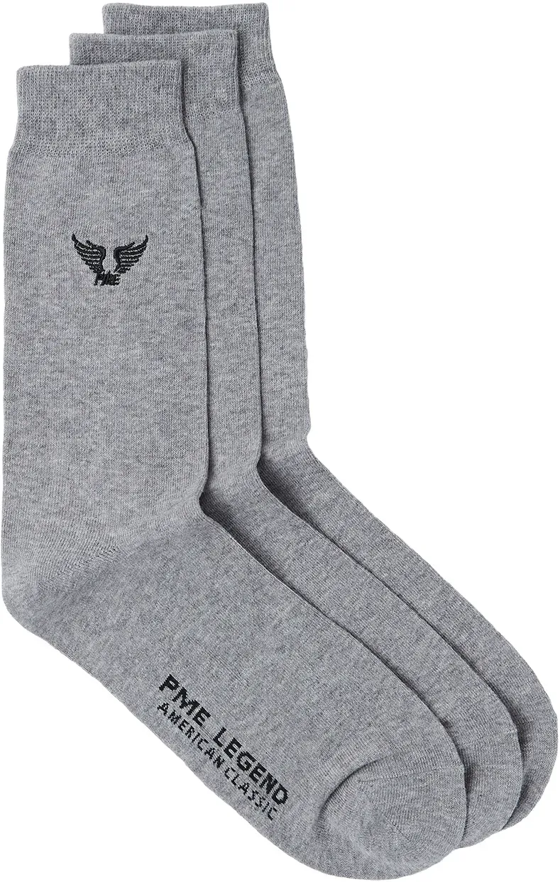 PME Legend Herren Socken COTTON BLEND Grau 940 One Size