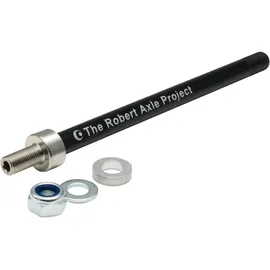 Robert Axle Project Steckachse für Fahrradanhänger M12x1,75 174/180 mm Schwarz