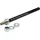 Robert Axle Project Steckachse für Fahrradanhänger M12x1,75 174/180 mm Schwarz