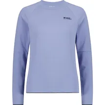 Mons Royale Quad Merino Fleece Hoodie Blau L