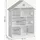 [en.casa] Kinderregal Vipsali 107 x 83 x 30 cm MDF weiß/mint