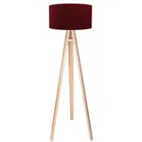 Licht-Erlebnisse AIMEE BK1/2/0003 Bordeaux Rot Silber