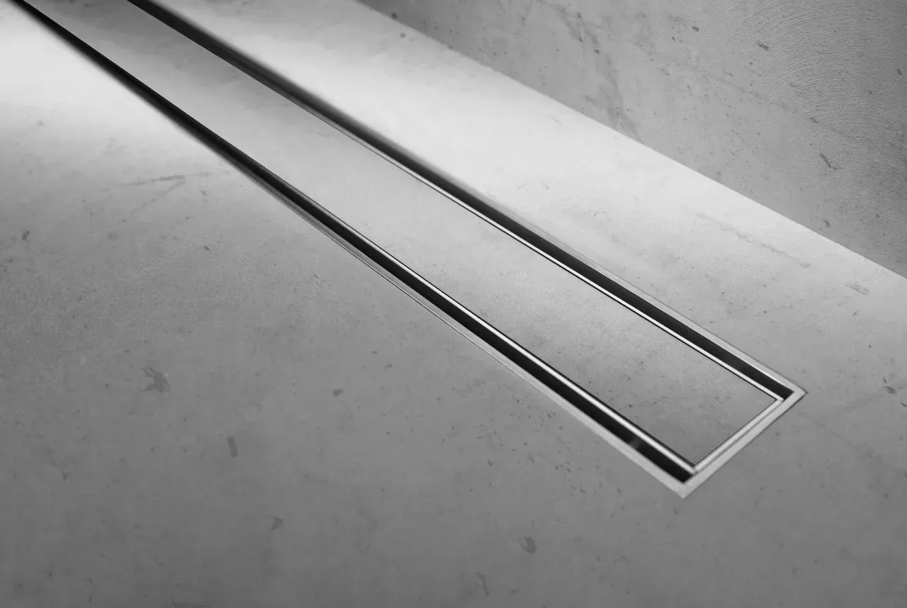 ESS Komplettset Modulo M1-30 mit reduziertem TAF-Rahmen Fliesenstärke 3-18 mm L= 800 mm Zero, EDM1T EDM1TAFLZ800-30