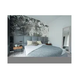 Mirrors and More Rahmenspiegel Vicky 50 x 150 cm schwarz-Chrom, Kunststoff ¦ Maße (cm): B: 2 H: 150