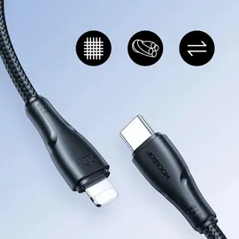 Joyroom Surpass Series A11 Lightning 0,25 m Schwarz